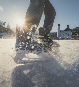 Eisläufer in Seefeld