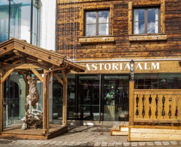 Außenansicht Astoria Alm