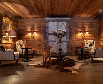 Innenansicht Hotel Lounge des Sacher Seefeld
