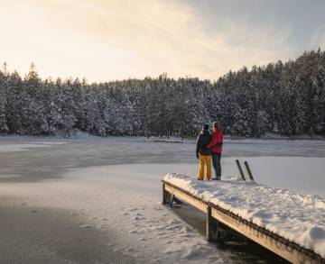 Winterwanderung Möserer See - Sacher Seefeld