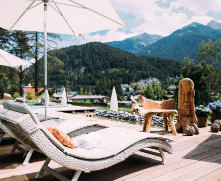 Terrasse des SPA Chalets