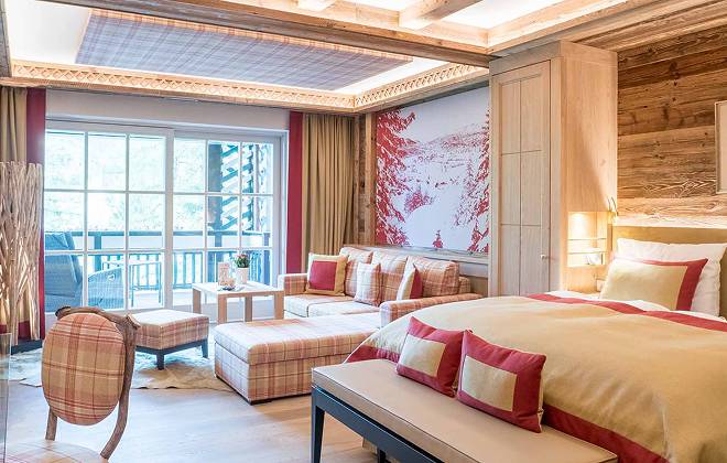 Junior Suite im Alpin Resort Sacher Seefeld