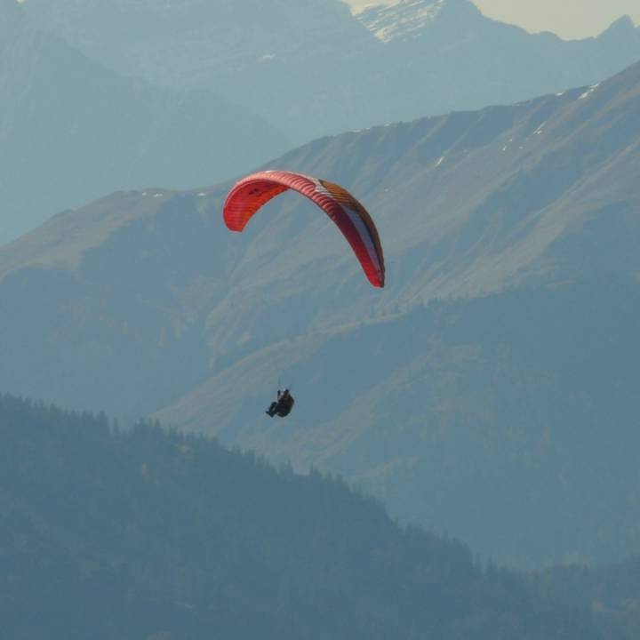 Über den Gipfeln schweben: Tandemparagleiten - Sacher Seefeld