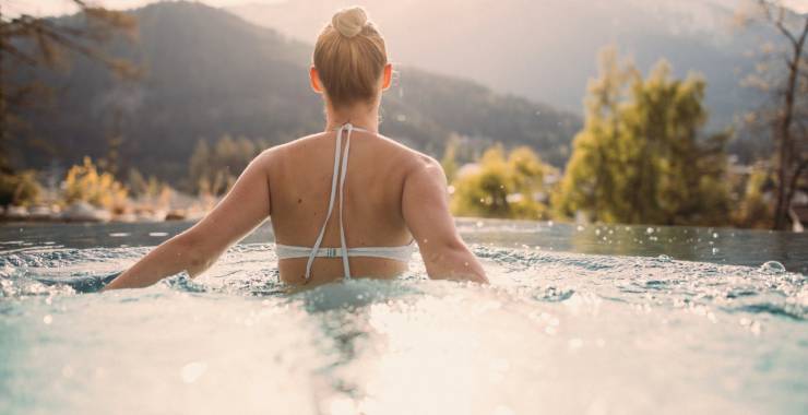 Wasser so weit das Auge reicht: Die Sacher Wasserwelt - Sacher Seefeld