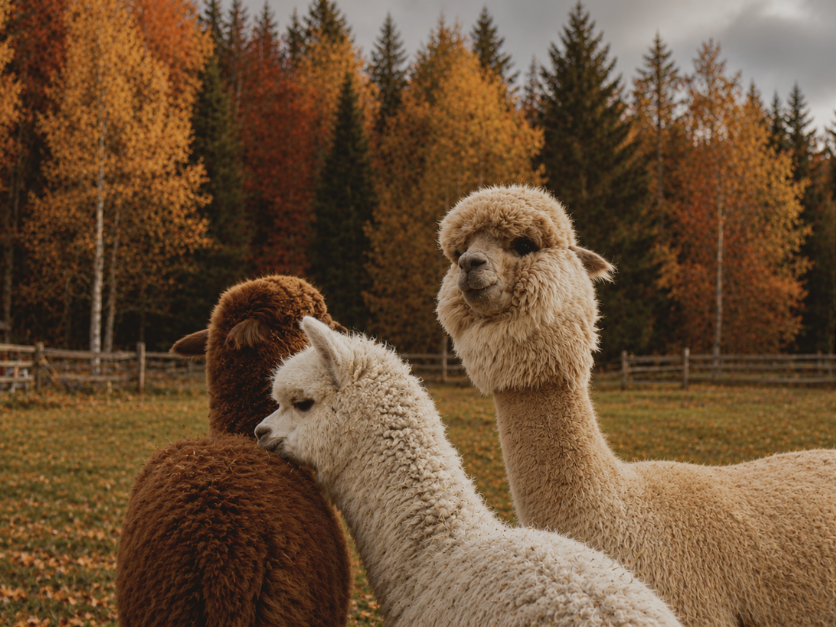 Alpaca Calm in Seefeld, Tyrol symbolic picture