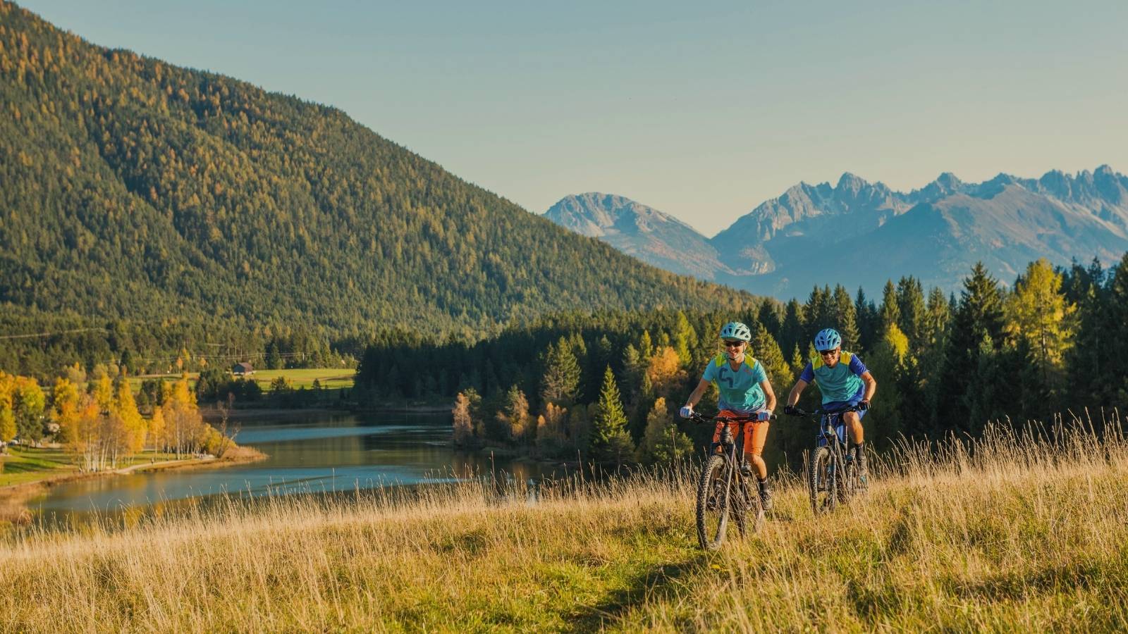 Autumn Cycling with Fabian symbolic picture