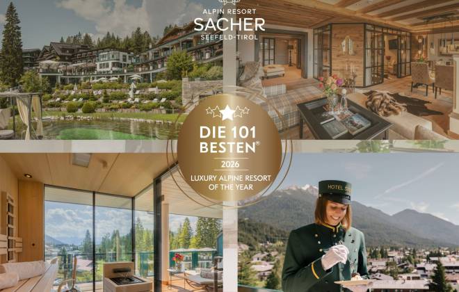 Alpin Resort Sacher Seefeld als Luxury Alpine Resort 2026 Symbolfoto